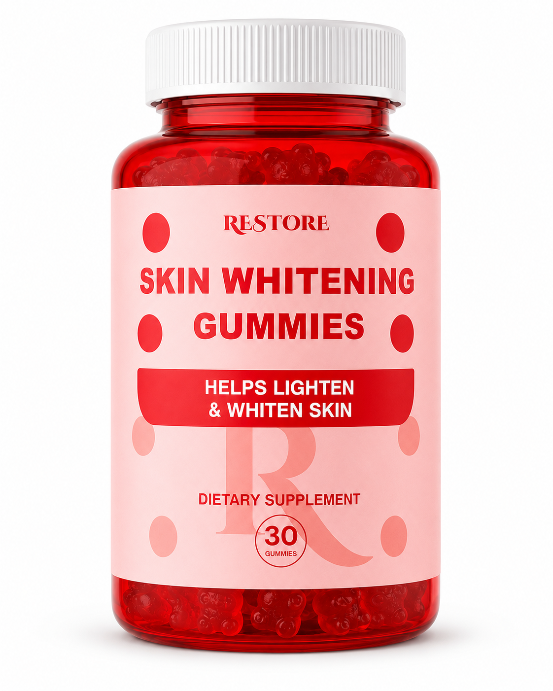 Skin Whitening Gummies packshot