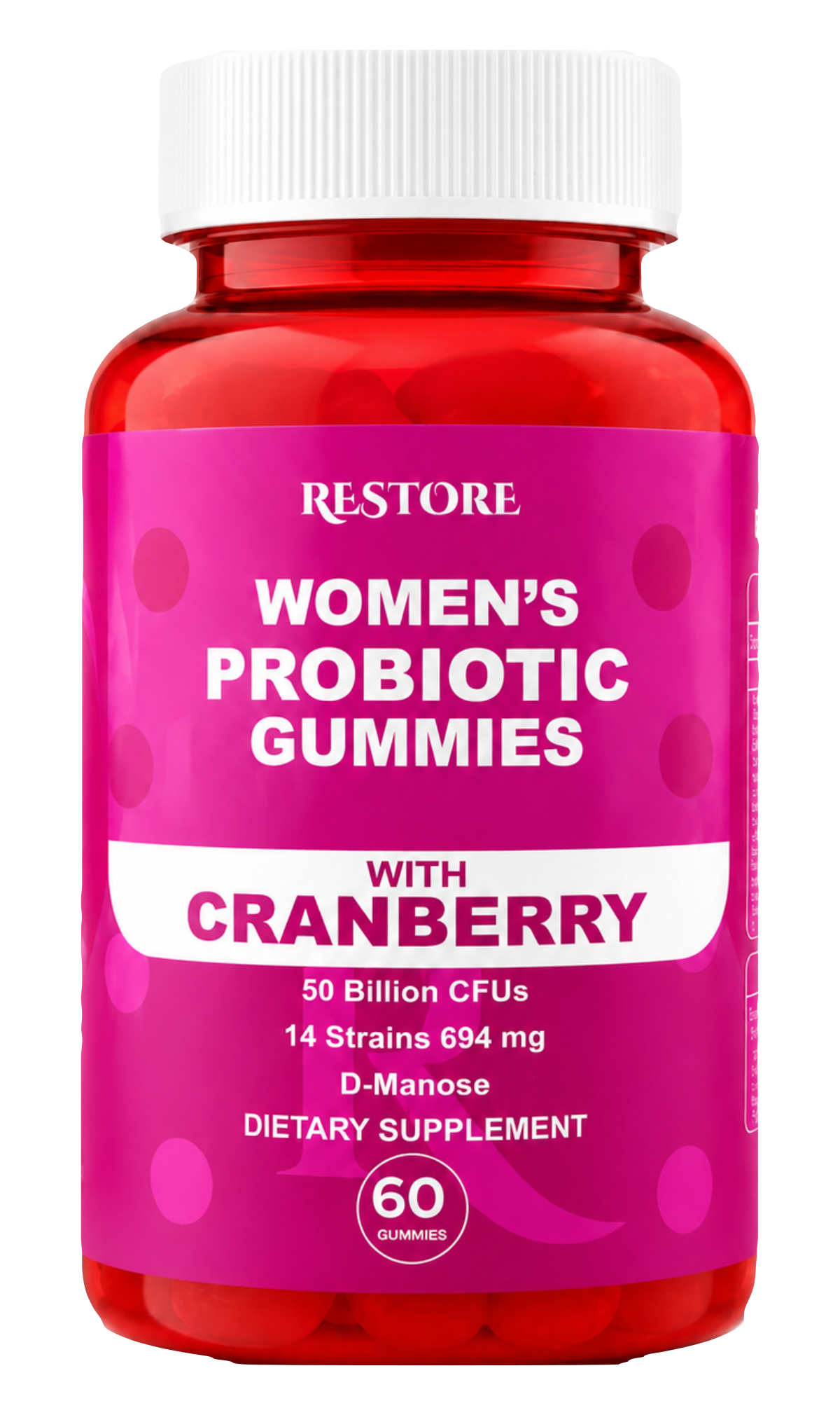 RESTORE Probiotic Gummies original studio pack