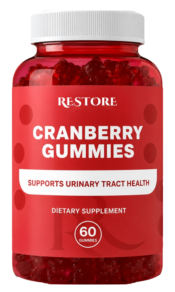 RESTORE Cranberry Gummies pack