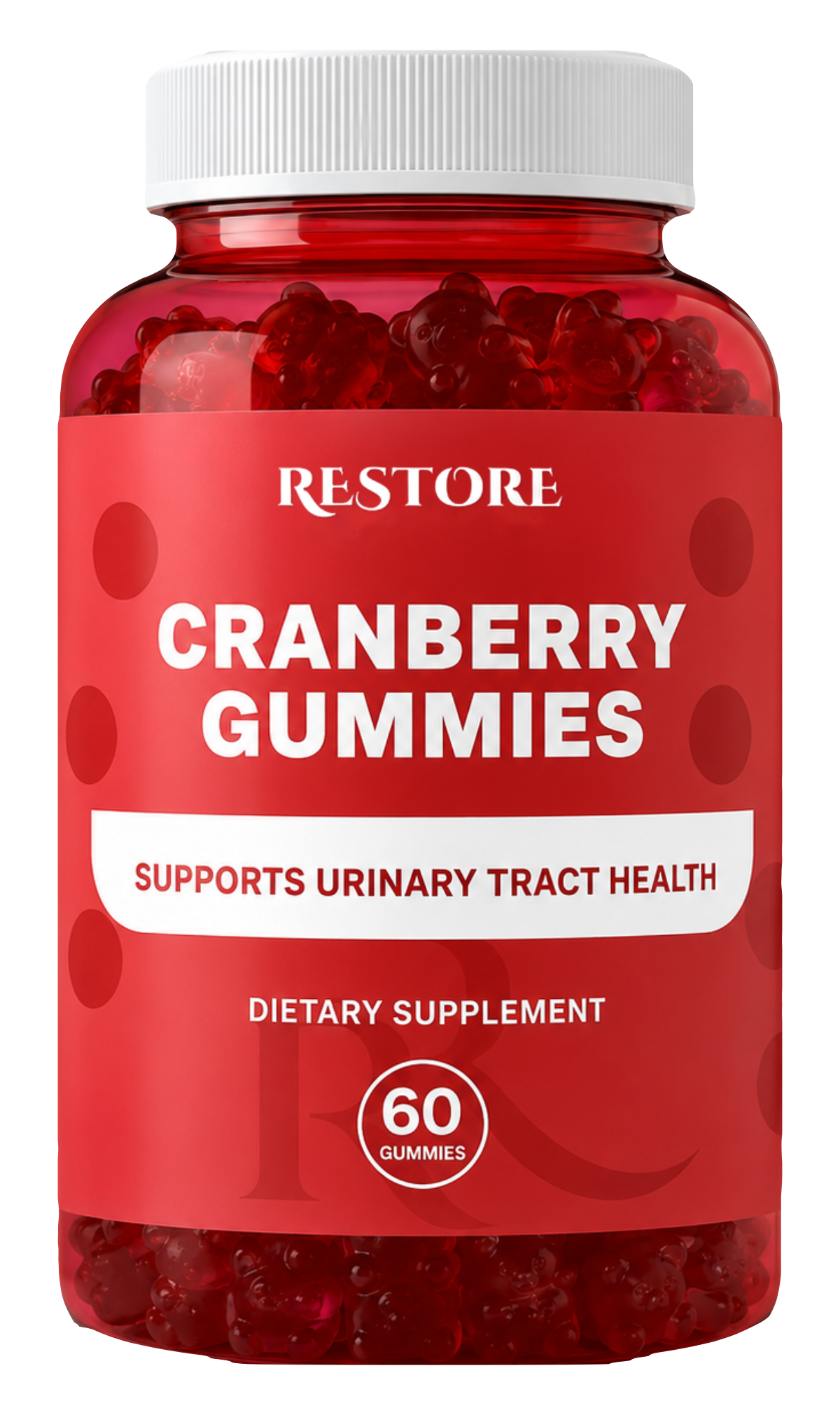 RESTORE Cranberry Gummies pack