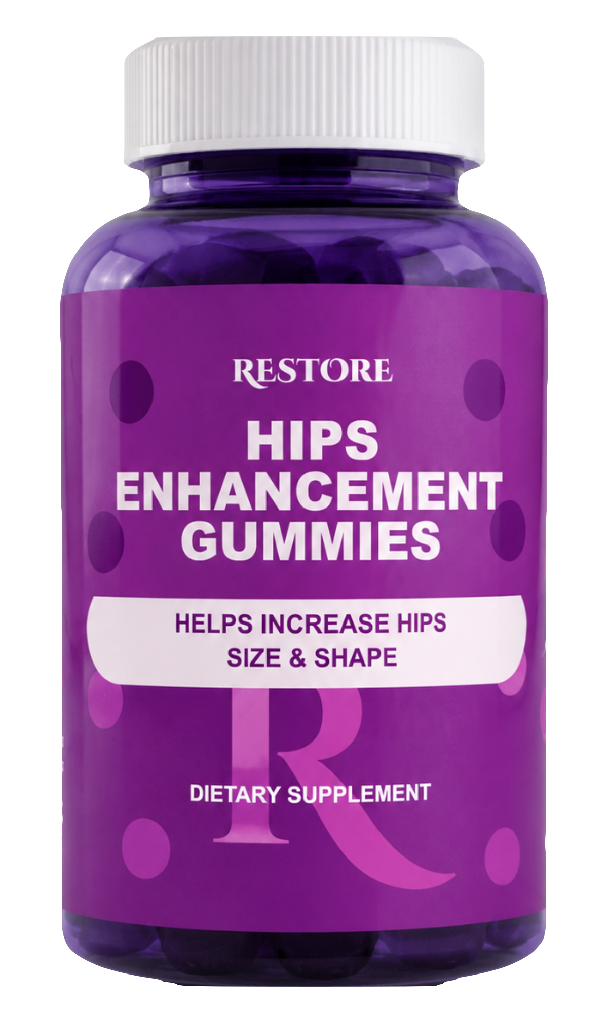 Original RESTORE Hips Enhancement Gummies studio pack