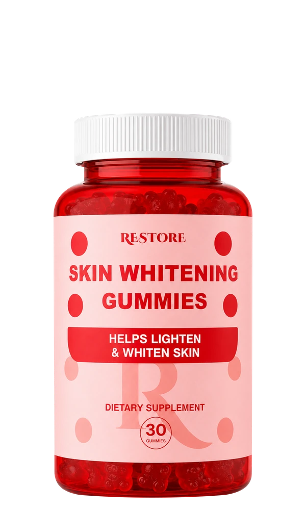 Original RESTORE Skin Whitening Gummies studio pack